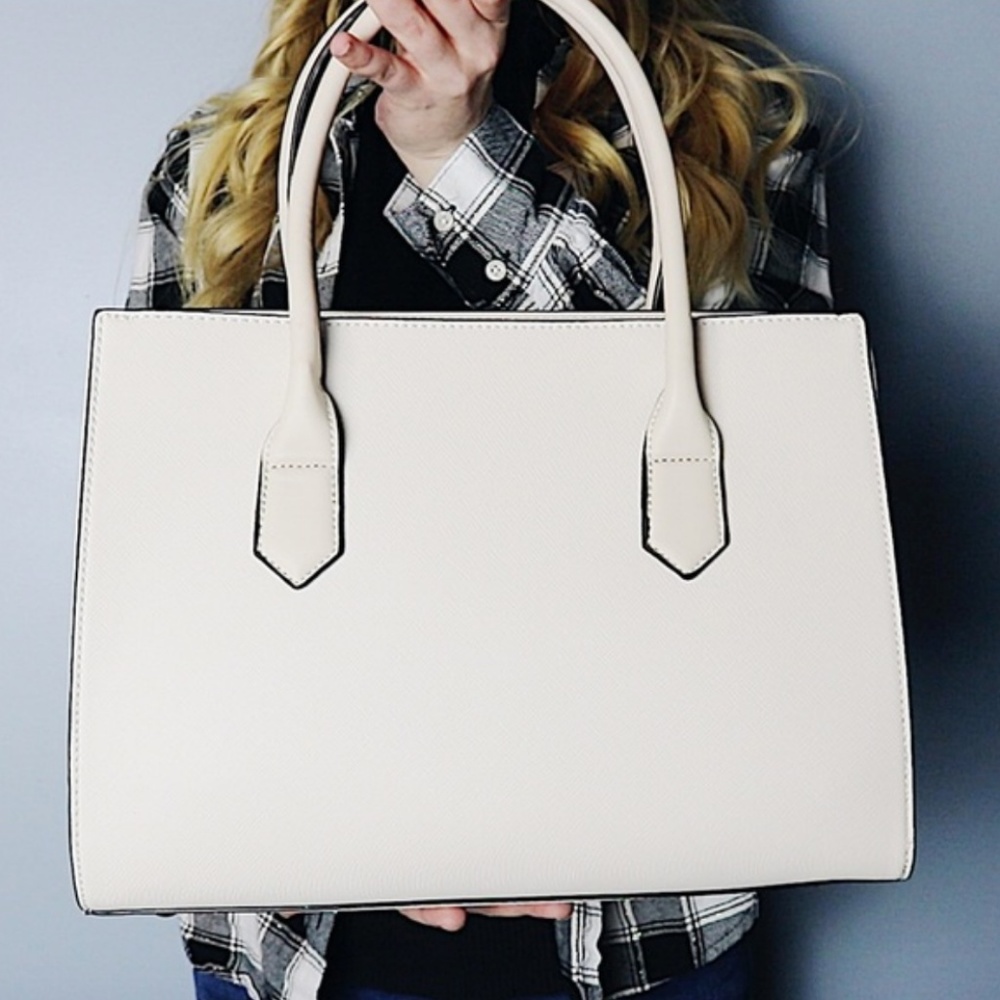 *LAST* Front Pocket Satchel In Crossgrain Texture - Picture 4 of 6